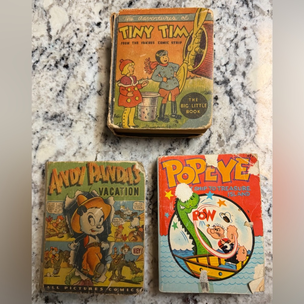 Lot of 3 Vintage Comic Books